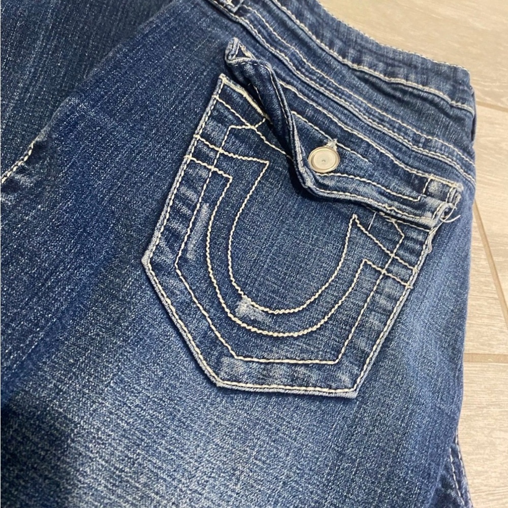 True Religion Women's Dark Blue Bootcut Jeans - Picture 5 of 5